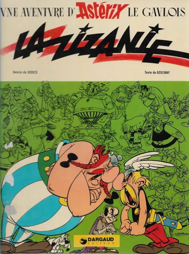 Couverture de l'album Astérix Tome 15 La zizanie