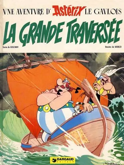 Couverture de l'album Astérix Tome 22 La grande traversée