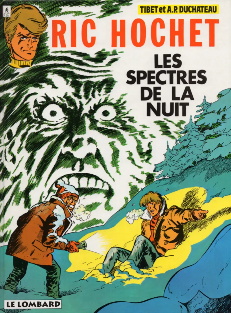 Couverture de l'album Ric Hochet Tome 12 Les spectres de la nuit