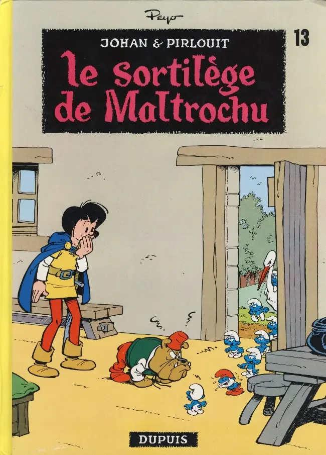 Couverture de l'album Johan et Pirlouit Tome 13 Le sortilège de Maltrochu