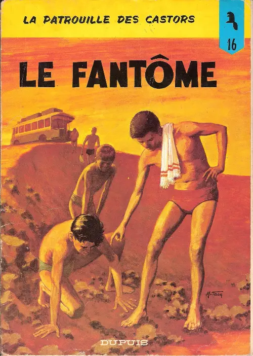 Couverture de l'album La Patrouille des Castors Tome 16 Le fantôme