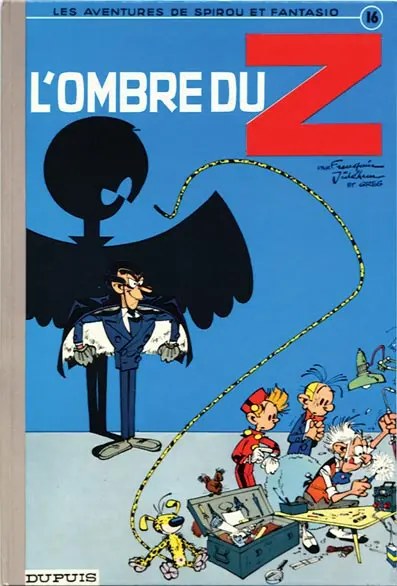 Couverture de l'album Spirou et Fantasio Tome 16 L'ombre du Z