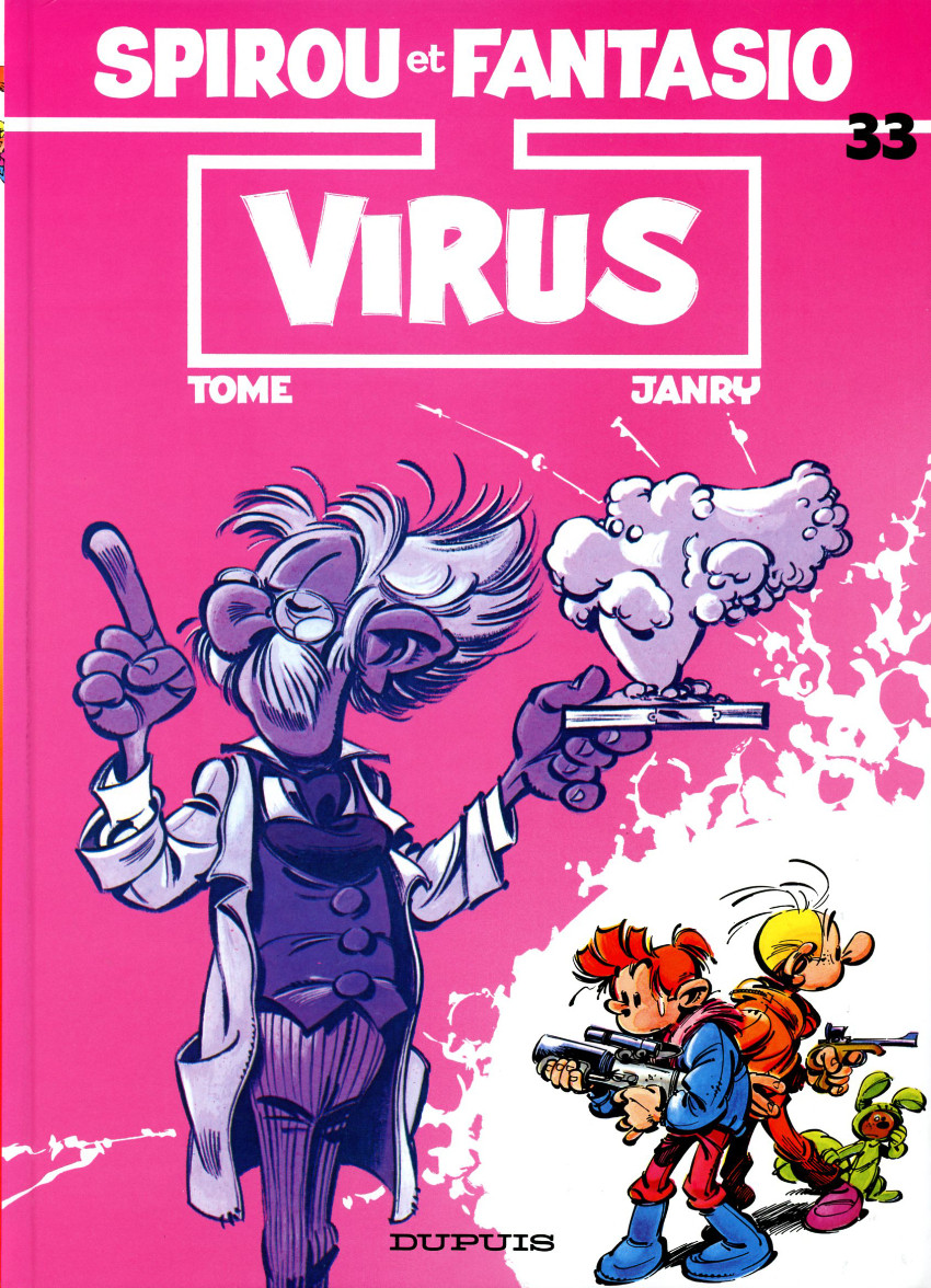 Couverture de l'album Spirou et Fantasio Tome 33 Virus
