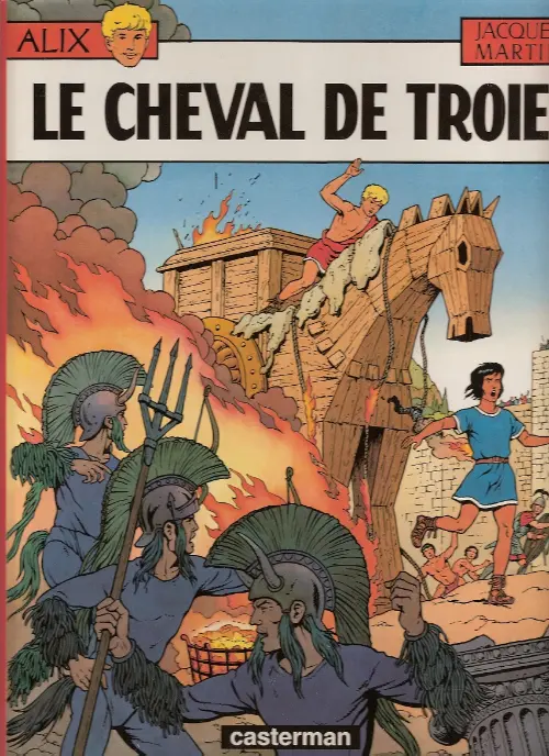 Couverture de l'album Alix Tome 19 Le cheval de Troie