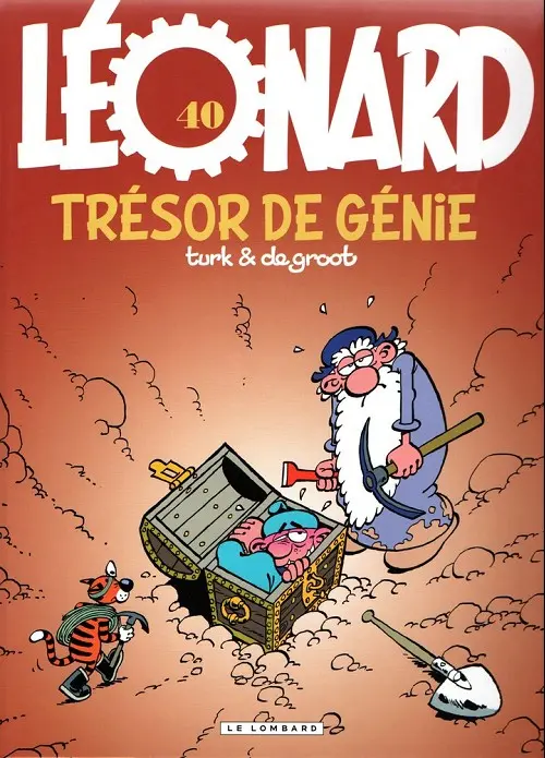 Couverture de l'album Léonard Tome 40 Trésor de génie