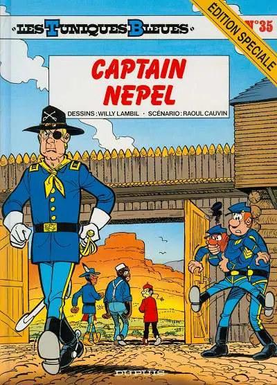 Couverture de l'album Les Tuniques Bleues Tome 35 Captain Nepel
