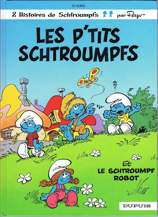 Couverture de l'album Les Schtroumpfs Tome 13 Les p'tits Schtroumpfs