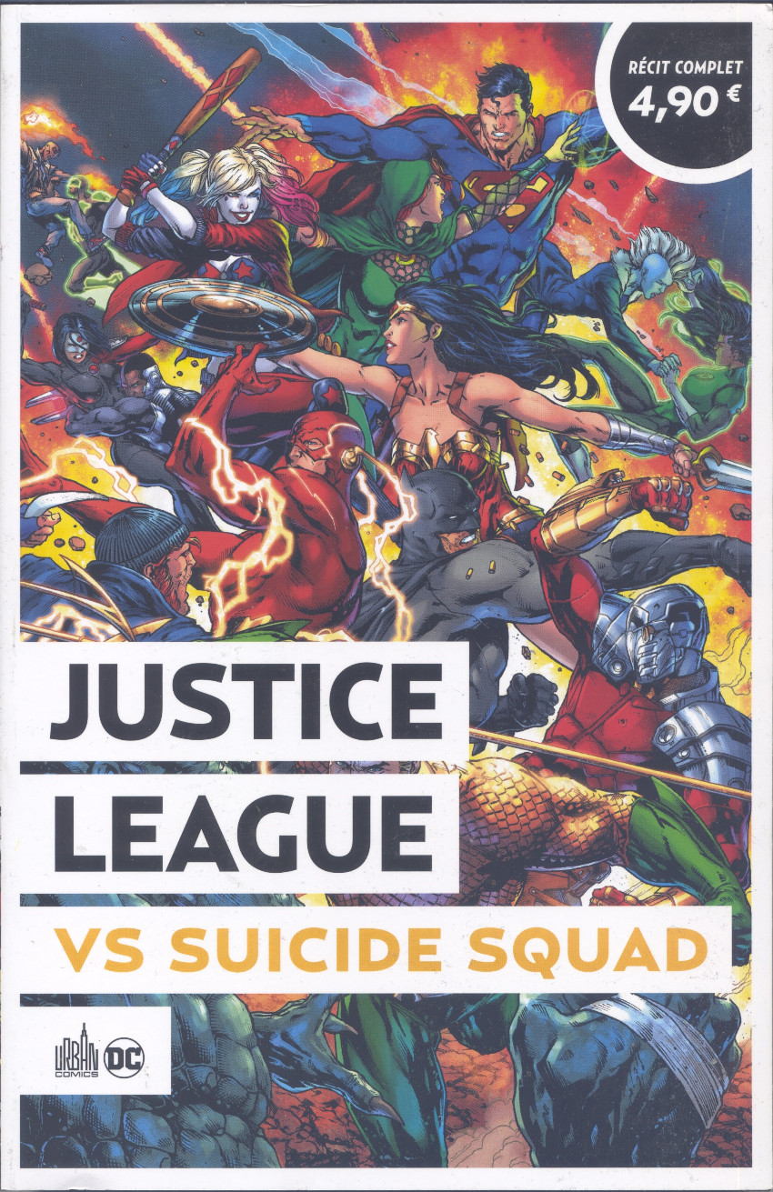 Couverture de l'album Le meilleur de DC Comics Tome 10 Justice League vs Suicide Squad