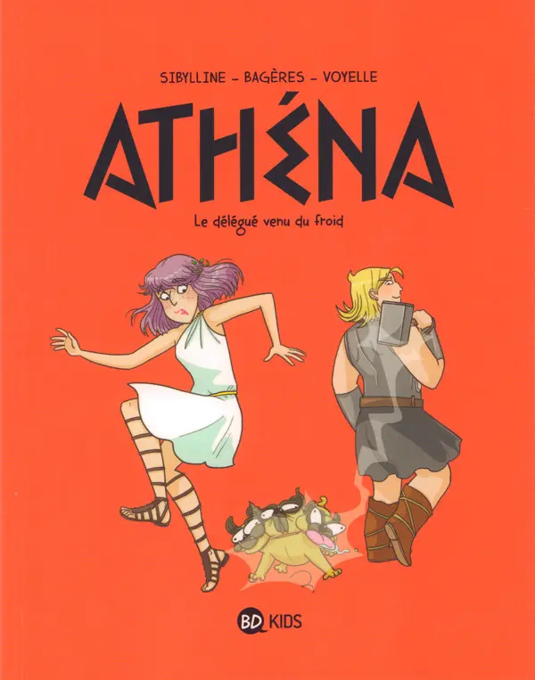 Couverture de l'album Athéna 3 Le délégué venu du froid