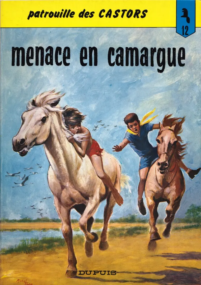 Couverture de l'album La Patrouille des Castors Tome 12 Menace en Camargue