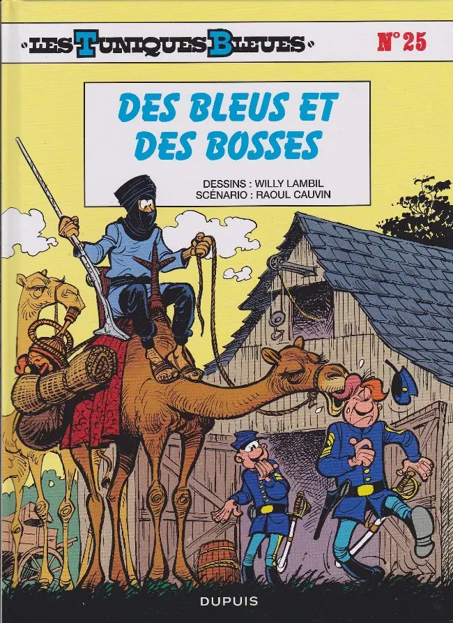 Couverture de l'album Les Tuniques Bleues Tome 25 Des Bleus et des bosses