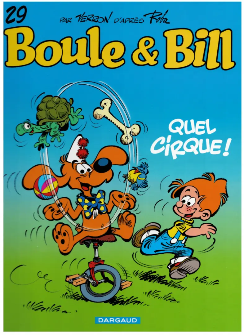 Couverture de l'album Boule & Bill Tome 29 Quel cirque !