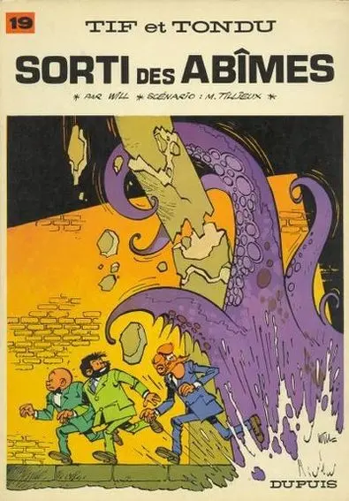 Couverture de l'album Tif et Tondu Tome 19 Sorti des abîmes