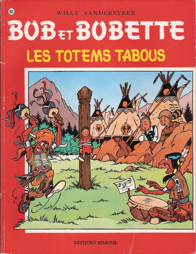 Couverture de l'album Bob et Bobette Tome 108 Les totems tabous