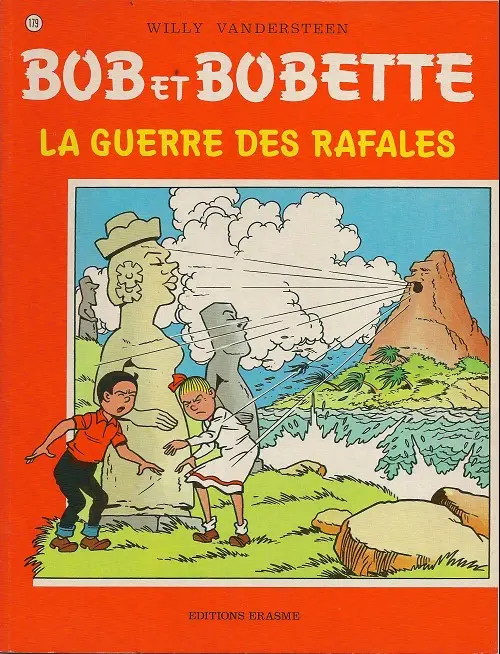 Couverture de l'album Bob et Bobette Tome 179 La guerre des rafales