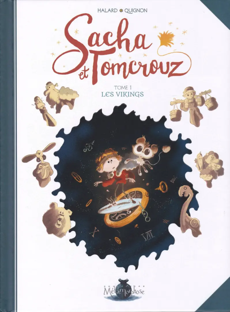 Couverture de l'album Sacha et Tomcrouz Tome 1 Les Vikings