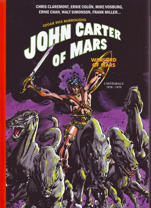 Couverture de l'album John Carter of Mars L'intégrale 1978-1979