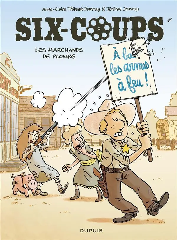 Couverture de l'album Six-Coups 2 Les marchands de plombs