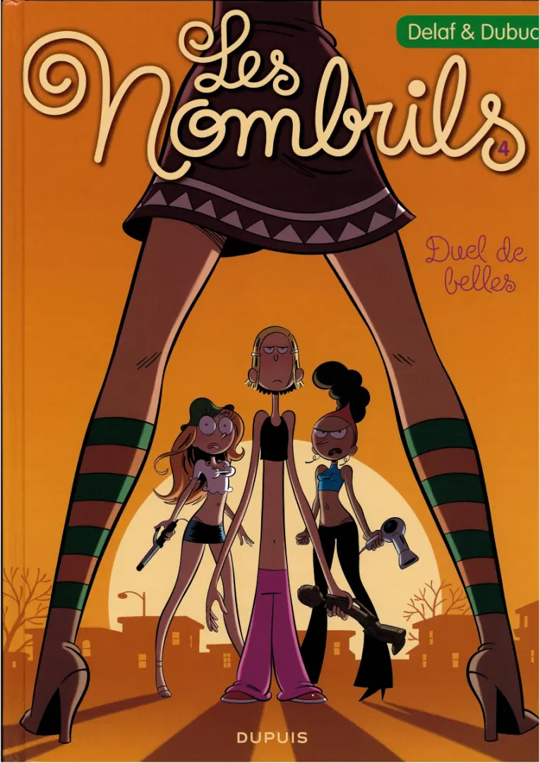 Couverture de l'album Les Nombrils Tome 4 Duel de belles