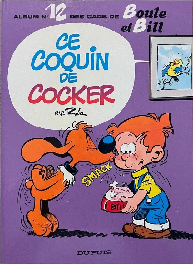 Couverture de l'album Boule & Bill Tome 12 Ce coquin de cocker