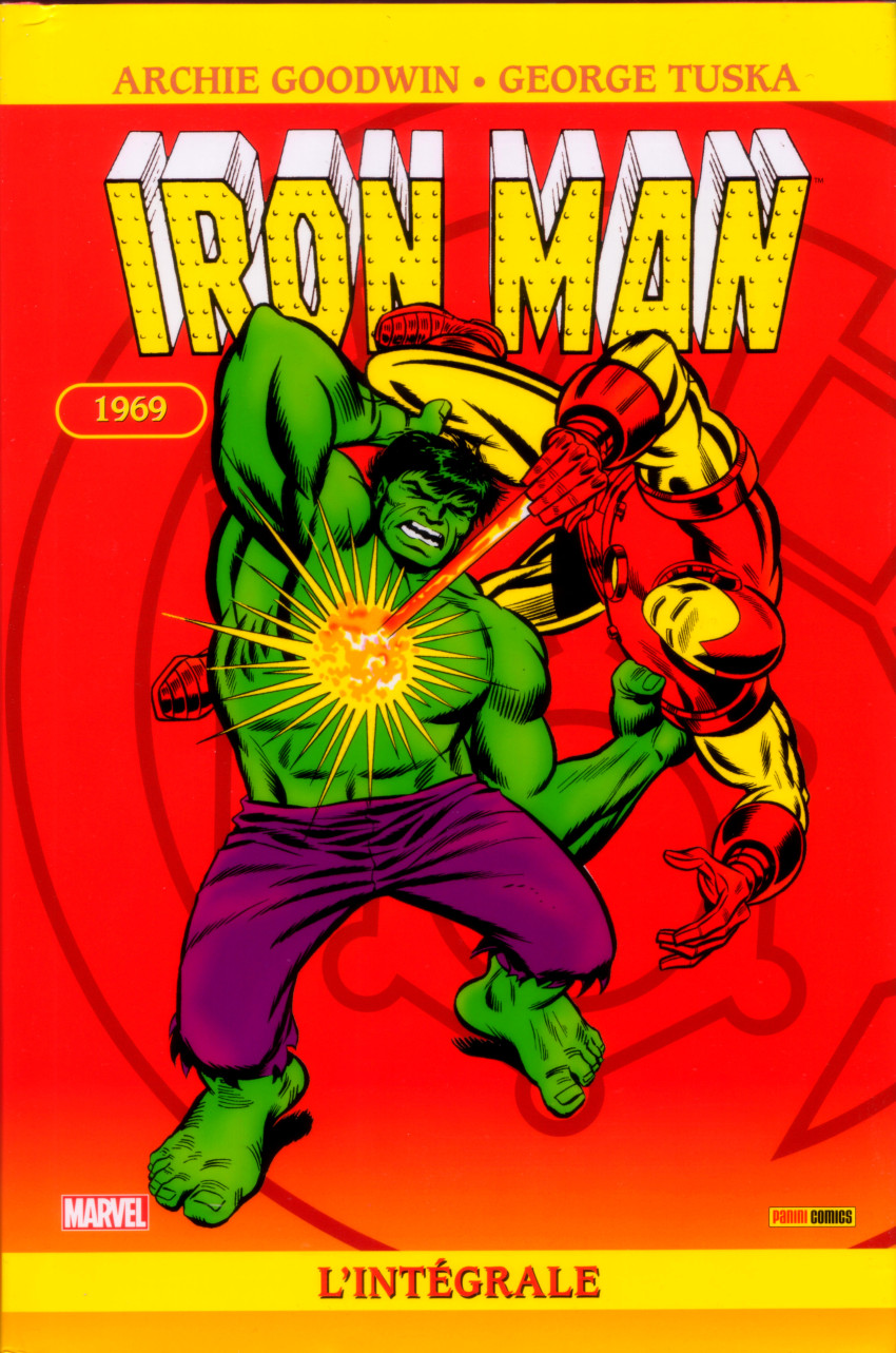 Couverture de l'album Iron Man - L'Intégrale Tome 5 1969