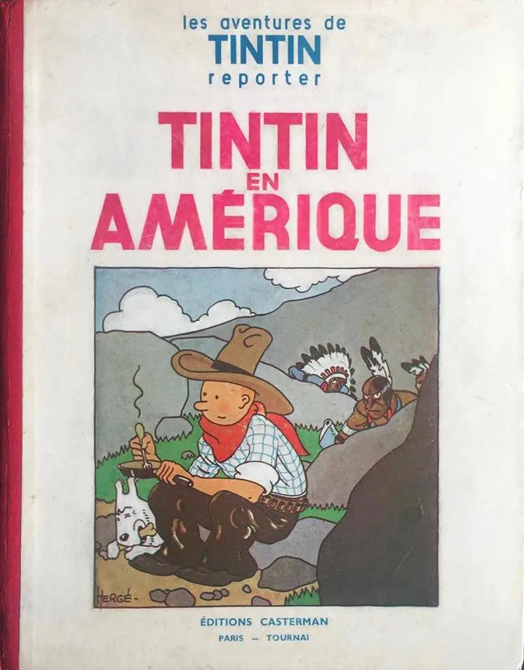 Couverture de l'album Tintin Tome 3 Tintin en Amérique