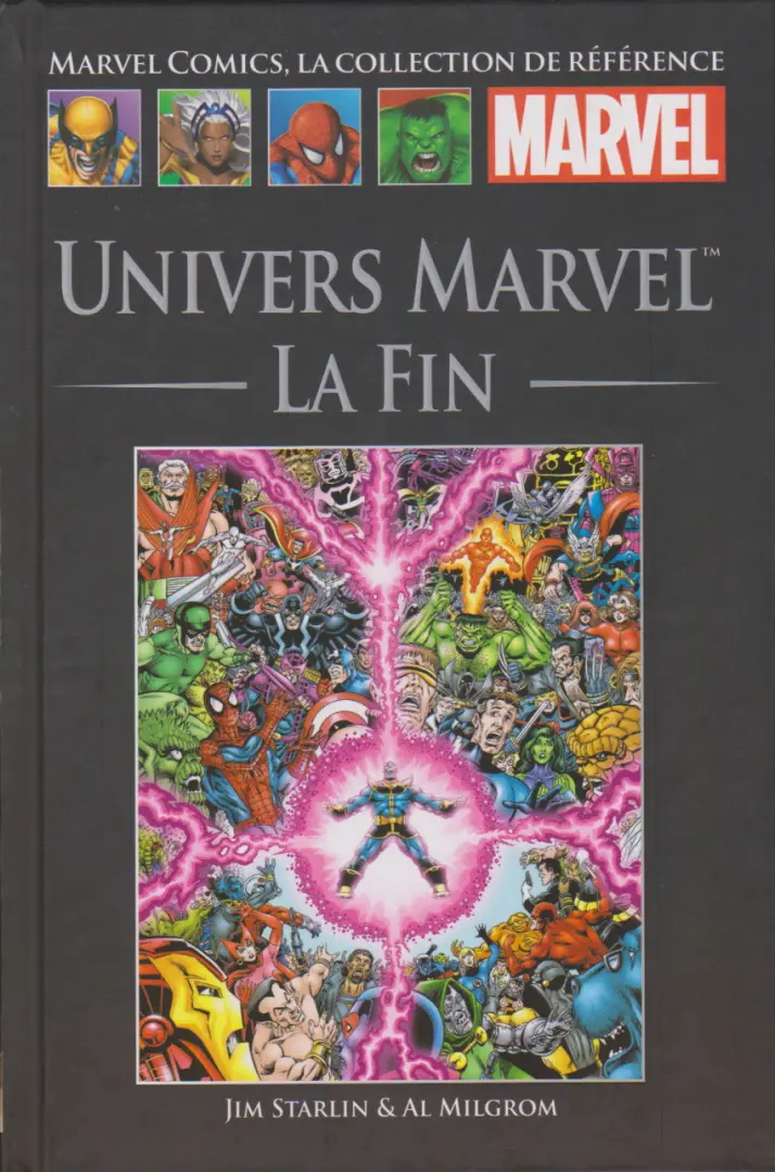 Couverture de l'album Marvel Comics - La collection de référence Tome 220 Univers Marvel : La Fin