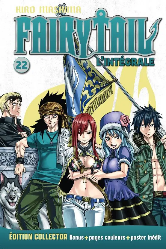 Couverture de l'album Fairy Tail - Hachette Collection 22