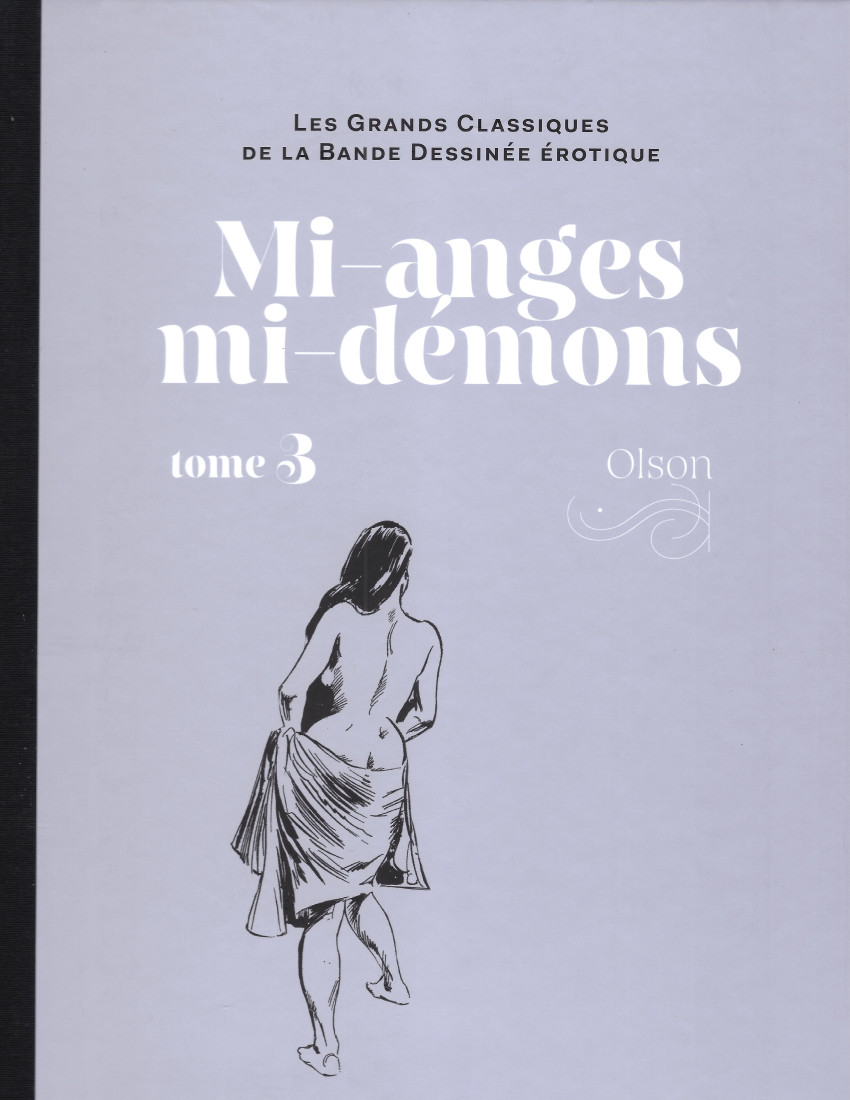 Couverture de l'album Les Grands Classiques de la Bande Dessinée Érotique - La Collection Tome 126 Mi-anges mi-démons - tome 3