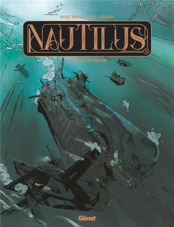 Couverture de l'album Nautilus Tome 3 L'héritage du capitaine Nemo