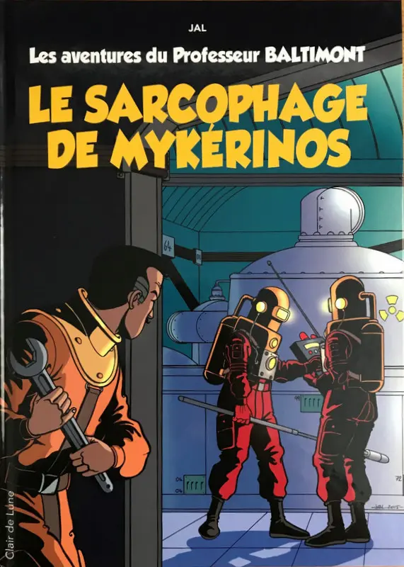 Couverture de l'album Les aventures du Professeur Baltimont Tome 1 Le sarcophage de Mykérinos