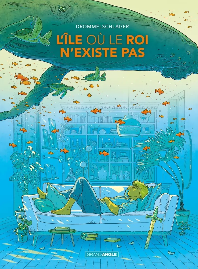 Couverture de l'album L'île où le roi n'existe pas