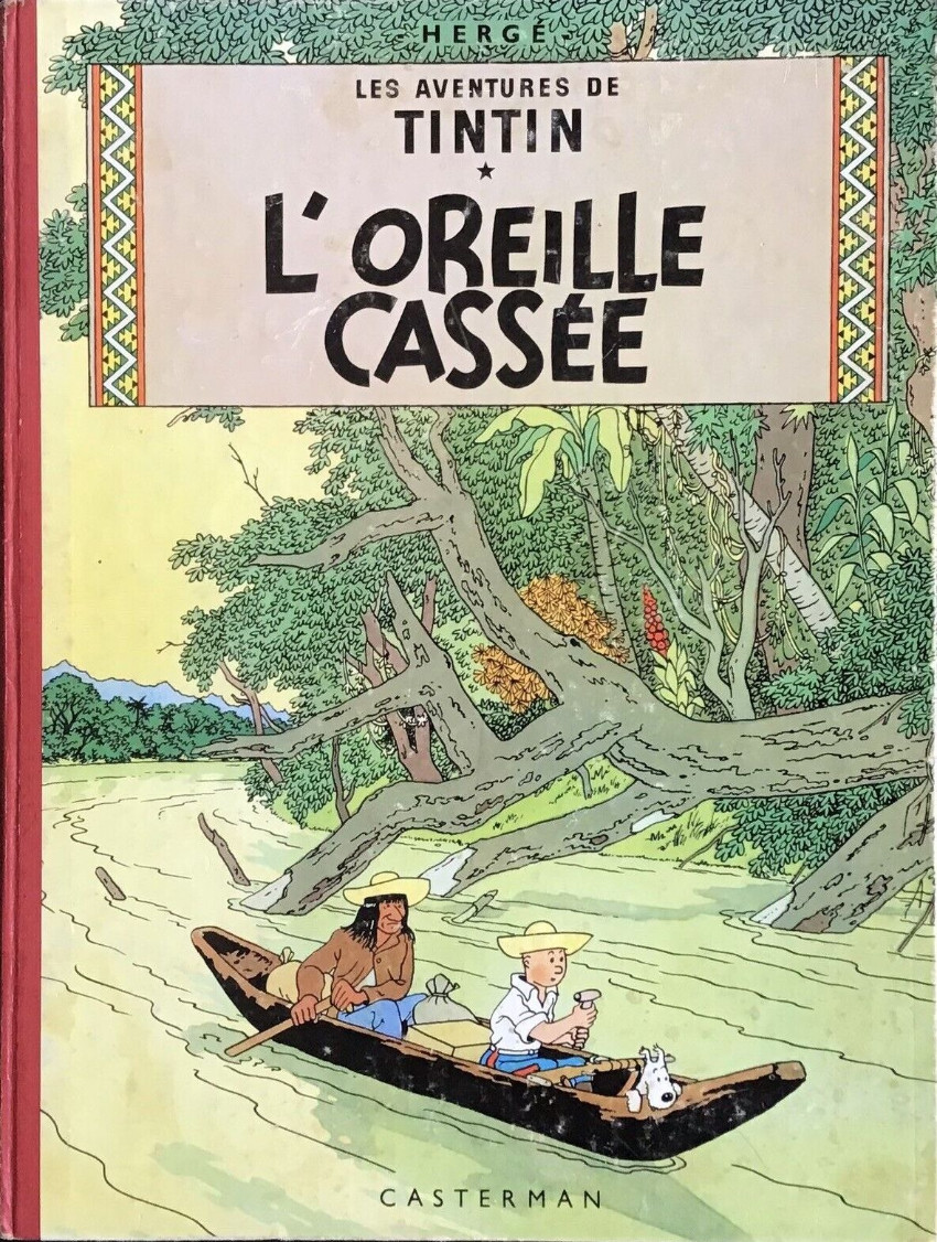 Couverture de l'album Tintin Tome 6 L'oreille cassée