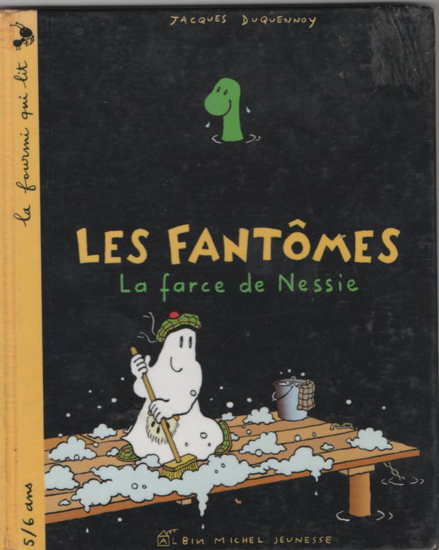 Couverture de l'album Les fantômes La farce de Nessie