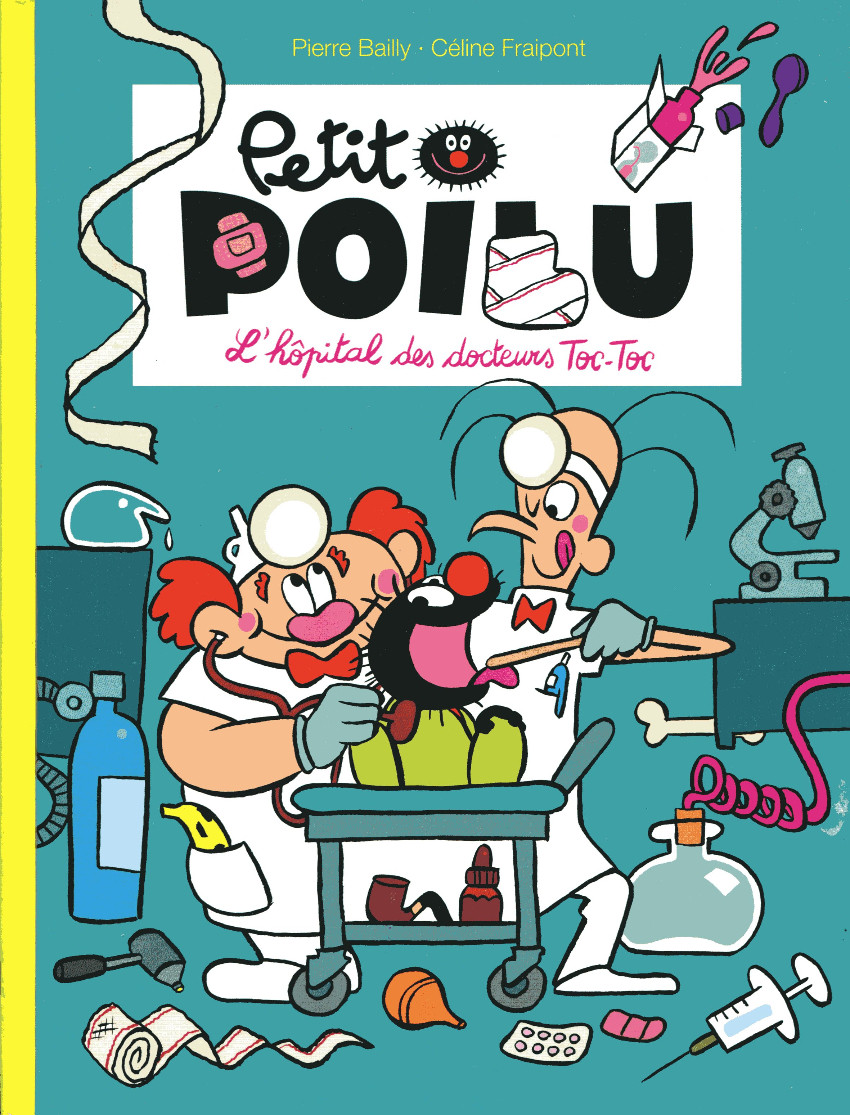 Couverture de l'album Petit Poilu Tome 11 L'hôpital des docteurs Toc-Toc