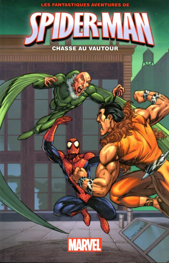 Couverture de l'album Les fantastiques aventures de Spider-Man 2 Chasse au vautour