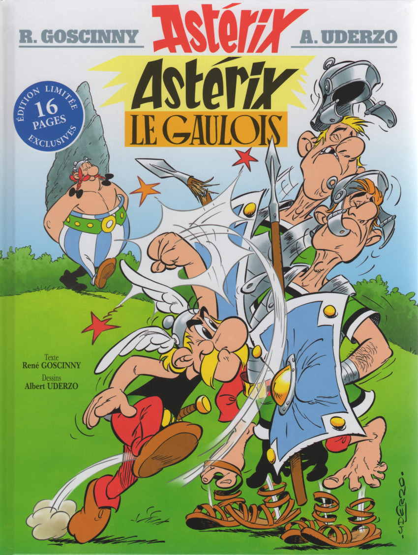 Couverture de l'album Astérix Tome 1 Asterix le gaulois