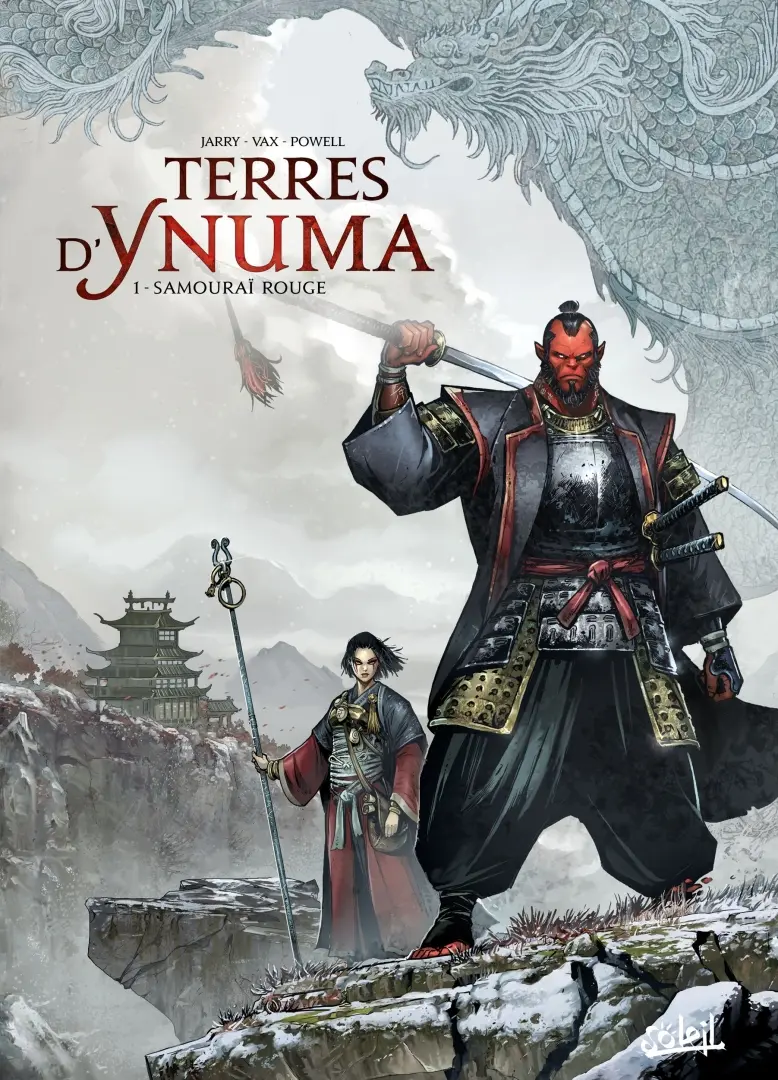 Couverture de l'album Terres d'Ynuma 1 Samourai rouge