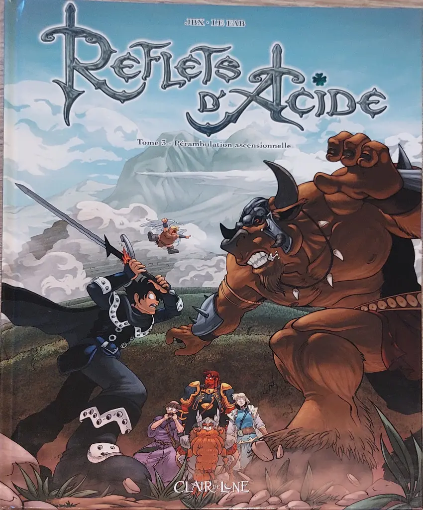 Couverture de l'album Reflets d'Acide Tome 3 Pérambulation ascensionnelle