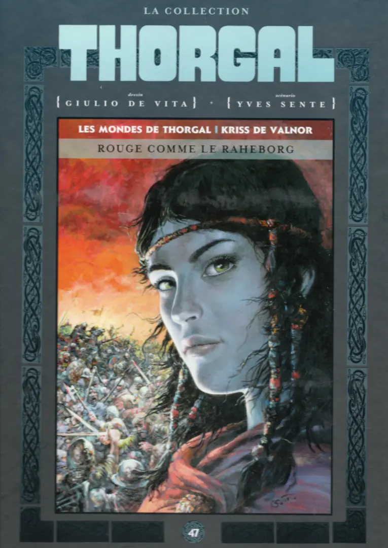 Couverture de l'album Thorgal - La collection Tome 47 Rouge comme le Raheborg