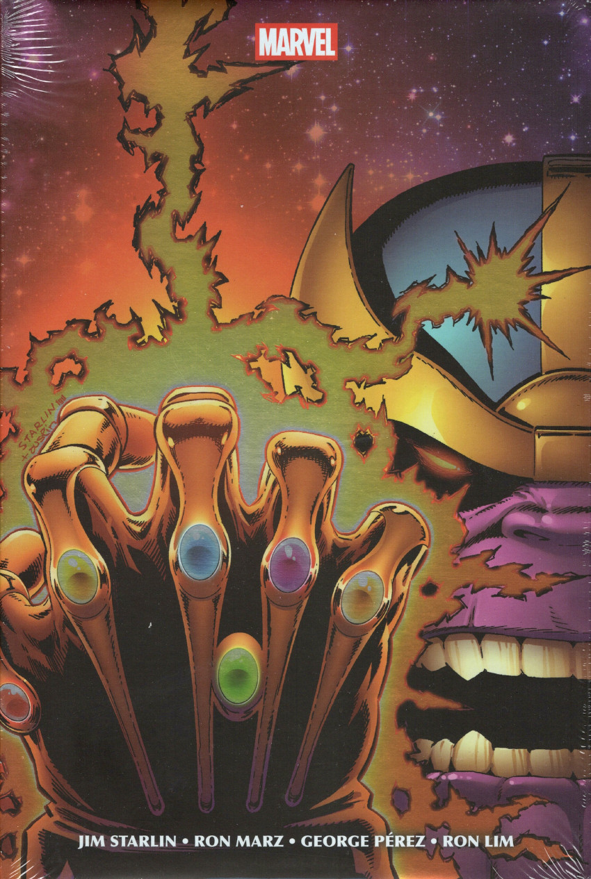Couverture de l'album Thanos : La Trilogie de l'infini Thanos : Le gant de l'infini