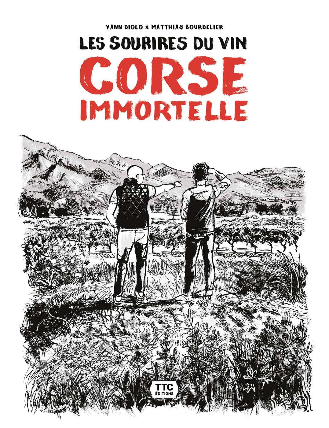 Couverture de l'album Les sourires du vin Corse immortelle