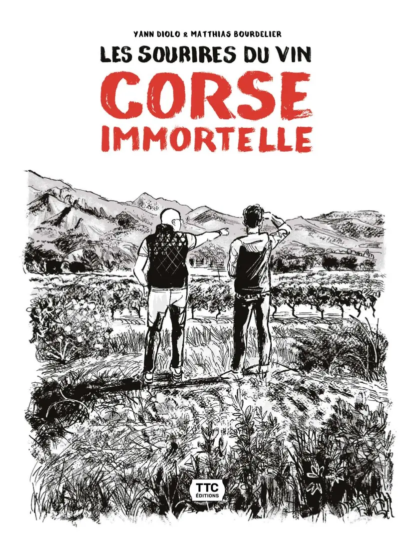 Couverture de l'album Les sourires du vin Corse immortelle