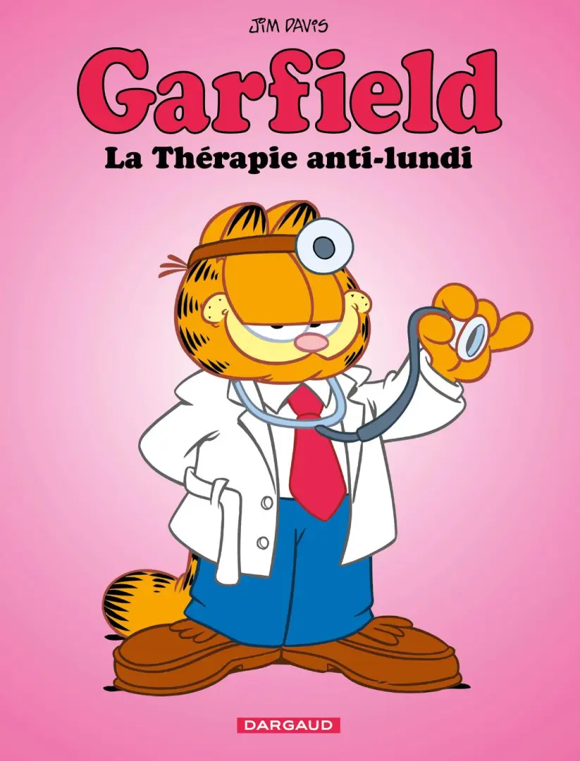 Couverture de l'album Garfield Tome 82 La Thérapie anti-lundi