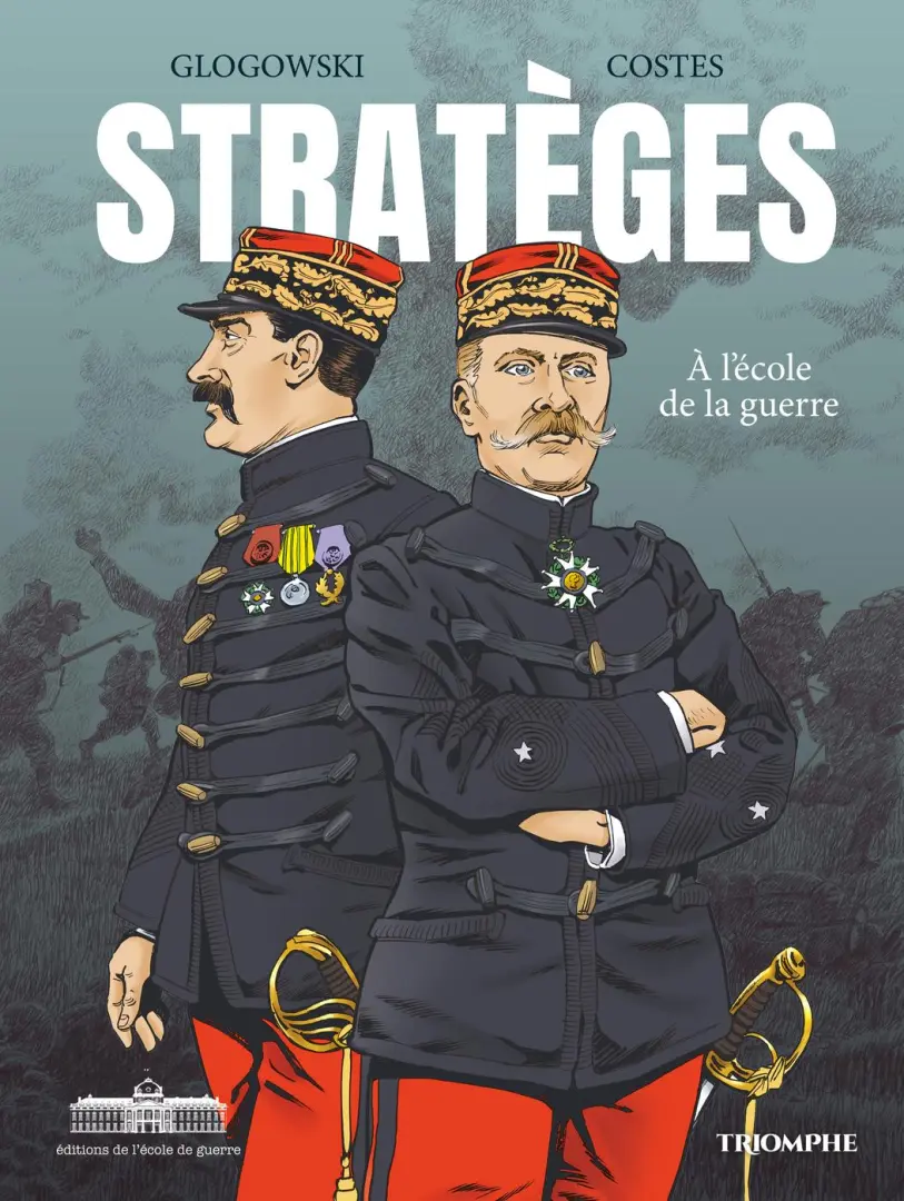 Couverture de l'album Stratèges A l'école de la guerre
