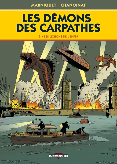 Couverture de l'album Les Démons des Carpathes Tome 3 Les Légions de l'enfer