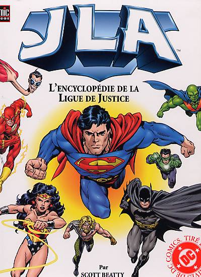 Couverture de l'album JLA - L'encyclopédie de la Ligue de Justice