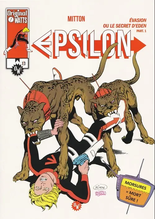 Couverture de l'album Epsilon Tome 4 Evasion ou le secret d'Eden - Part.1
