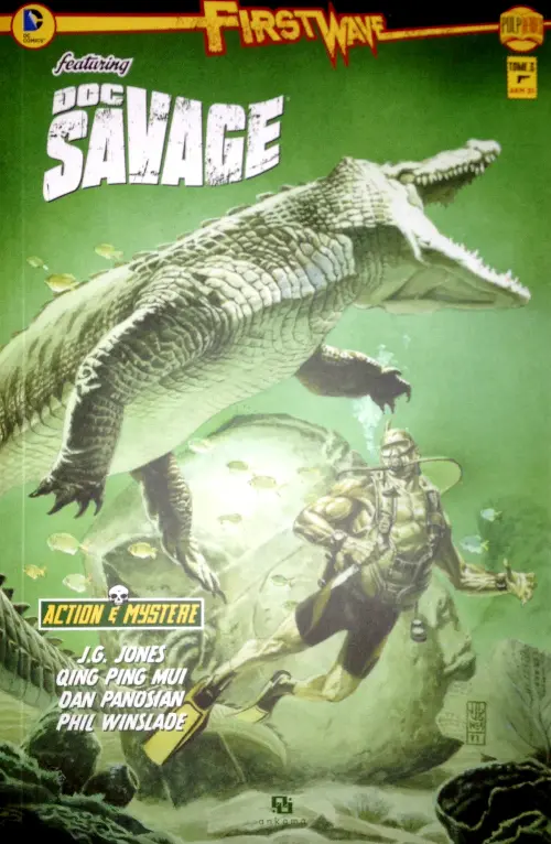 Couverture de l'album First Wave featuring Doc Savage Tome 3