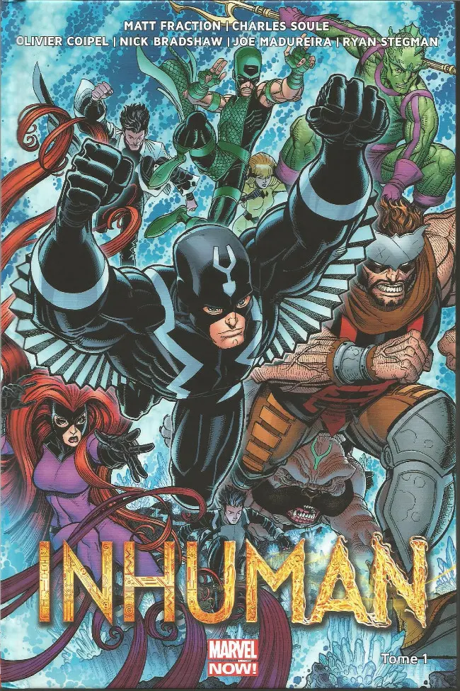 Couverture de l'album Inhuman Tome 1 Inhumanité